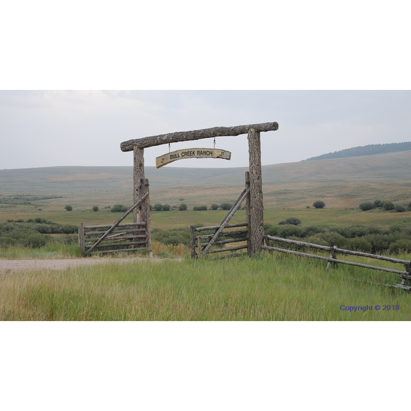 Bull Creek Ranch sign