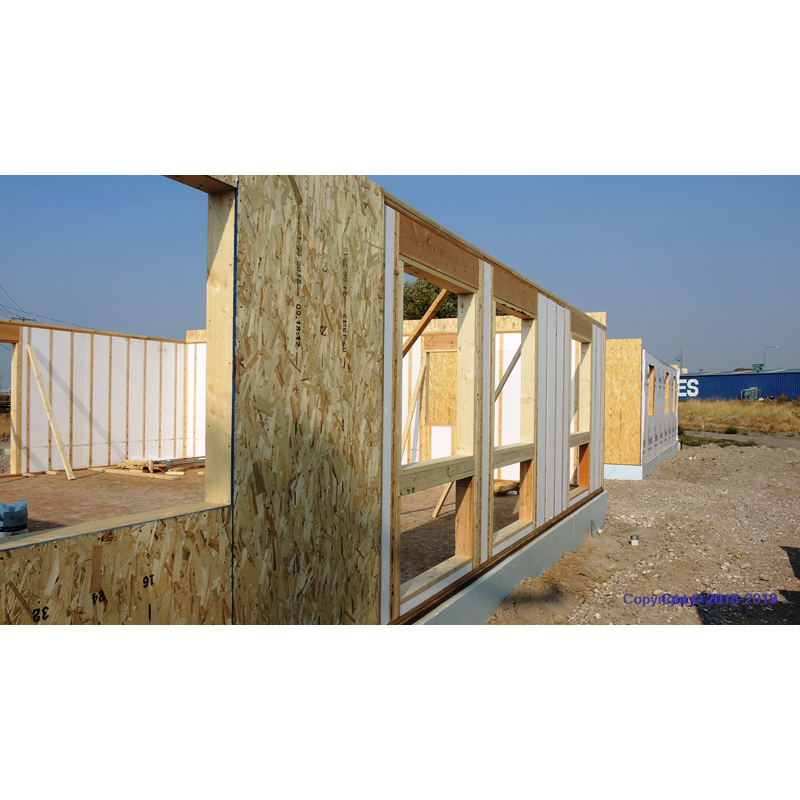 2A - Walls up, partially sheeted